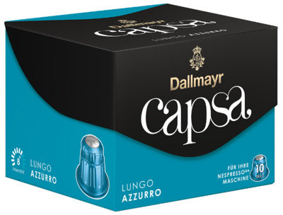 Dallmayr Kawa w kapsułkach CAPSA Lungo Azzurro, 10 szt.