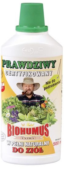 Ekodarpol Nawóz do ziół BIOHUMUS EXTRA 0,5 l
