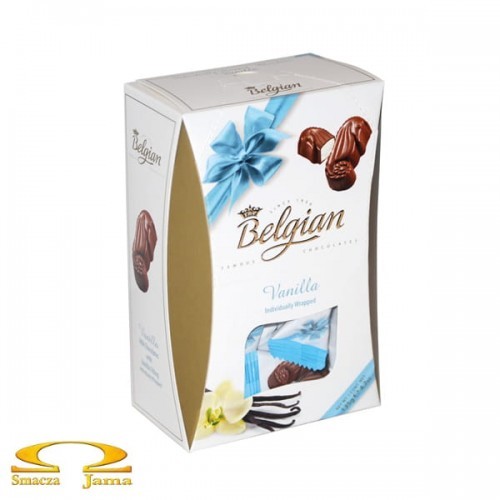 Belgian Bombonierka Belgian Koniki Morskie Waniliowe 135g CZEK1019