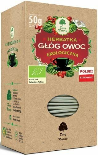 Dary Natury Herbata Głóg Owoc 25x2g