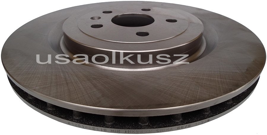 Centric Parts Tarcza hamulcowa tylna 365mm Chevrolet Camaro SS ZL-1 6,2 V8 121.62119