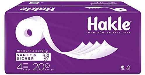 Hakle sanft&sicher hakle uchwyt na papier toaletowy 