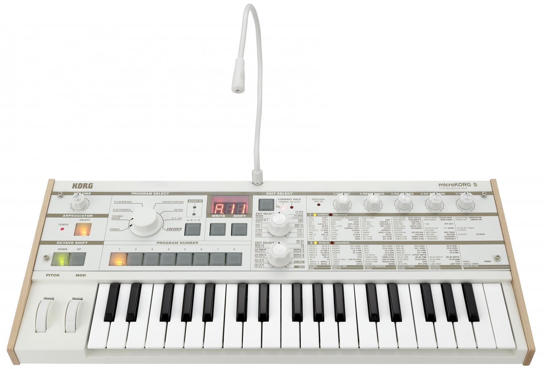 Korg microKORG S - syntezator z wbudowanym nagłośnieniem