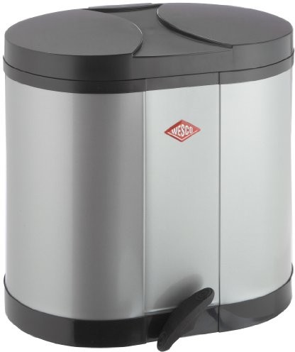 Wesco pojemnik ze standardem Oeko-2 X 10 litrów, ze stali nierdzewnej, jeden rozmiar 170611-11