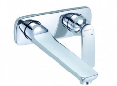 Kludi 522478775 BALANCE ścienna bateria umywalkowa 235 mm czarny mat