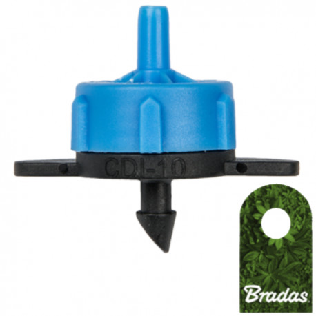 BRADAS Kroplownik z kompensacją ciśnienia 8l/h wyjście 4mm 1499 DSE-PCT08