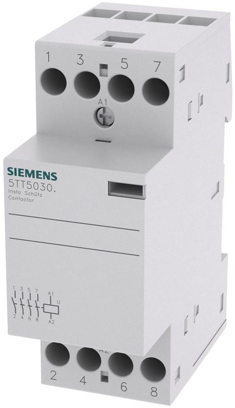 Siemens Insta contactor 4no acdc24v 25a 5tt5030-2 5TT5030-2