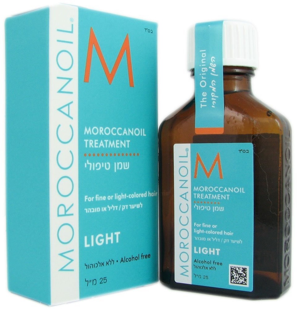 Moroccanoil Treatment Light Naturalny olejek arganowy do włosów cienkich i delikatnych 25 ml 0000008226