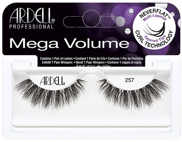 Ardell Mega Volume 257 sztuczne rzęsy Black primavera-074764748379
