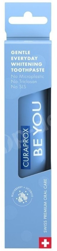 Curaprox BE YOU - wybielająca pasta do zębów lukrecja i jeżyna 60 ml