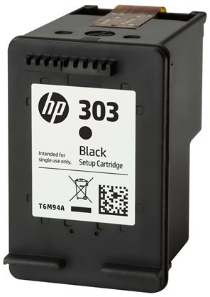 HP 303 oryginalny kartridż do drukarki, czarny STANDARD 2876504