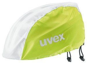 UVEX Pokrowiec na kask rowerowy rain cap biaŁy|ŻÓŁty POKROWIEC NA KASK S/M LIME WHITE