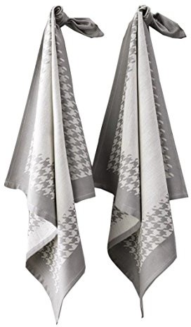 De Witte Lietaer De Witte lietaer 200058 Pied de poule zestaw 2 ściereczek do naczyń z bawełny 66 x 66 cm 200058