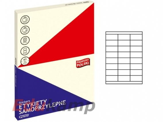 Grand Etykiety samoprzylepne GRAND 11 70*34 PA10EAG