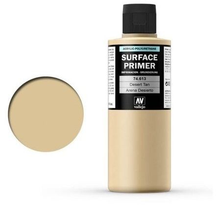 Vallejo Desert Tan Base 200 ml. Podkład Akrylowy Surface Primer 74.613