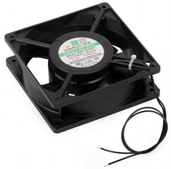 WENTYLATOR A19-W ZASTOSOWANIE: SZAFY RACK A19-W