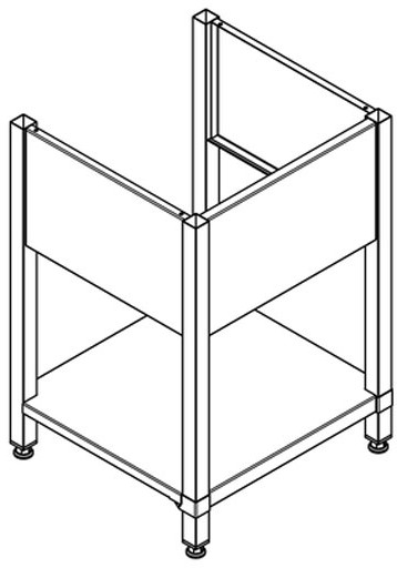 Franke Stelaż rozłożony MAXF60-60