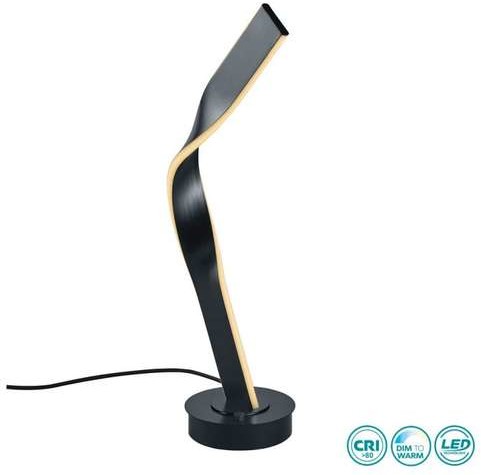 Trio Cicenza 578510132 lampa stołowa lampka 1x12W LED czarna