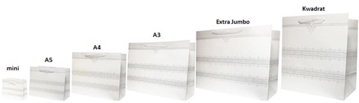 Torebka Lux z brokatem biała maxmax 55x40x20 horyzont)