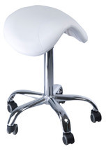 Beauty System Taboret kosmetyczny BD-9909 Biały BSBD-9909/WHITE