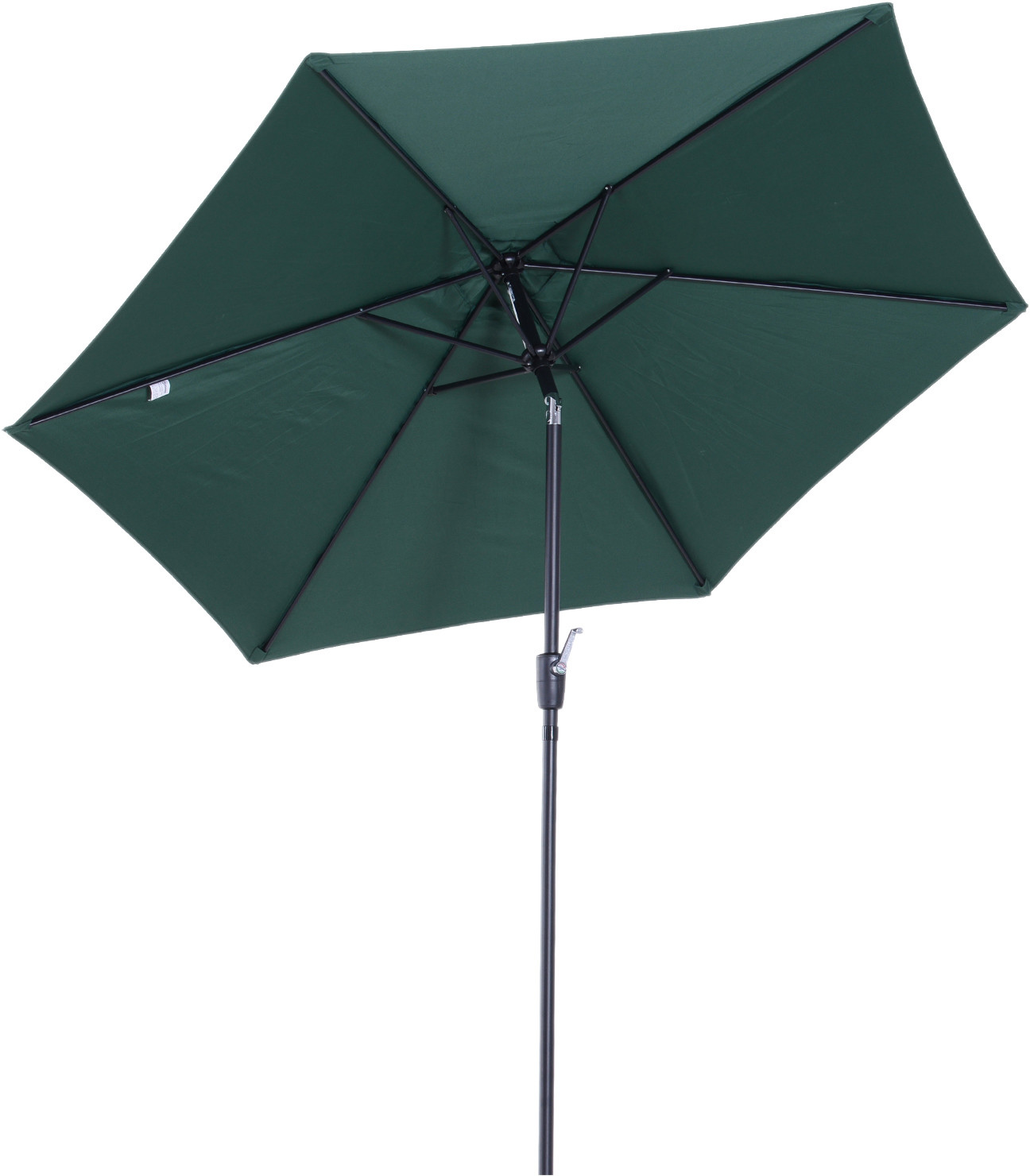Outsunny PARASOL OGRODOWY PRZECIWSŁONECZNY ALUMINIUM zielony