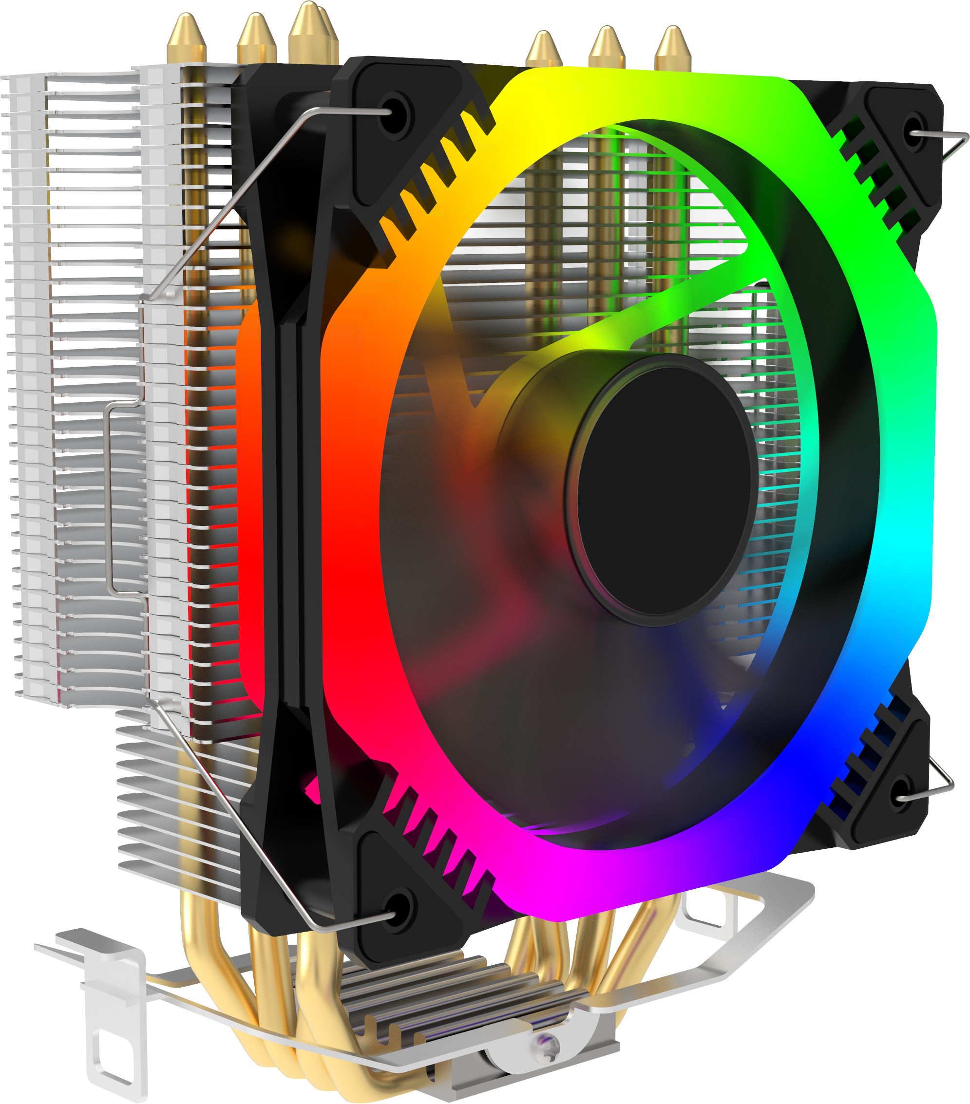 Gembird WENTYLATOR CPU HURACAN X120 RGB CPU-HURACAN-RGB-X120