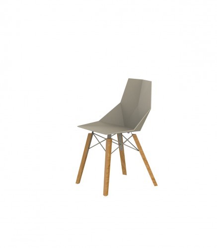 Vondom Krzesło Faz drewniane ecru 54295 E