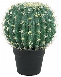 Europalms EUROPALMS Barrel Cactus, sztuczna roślina kaktus, 34 cm 82600063