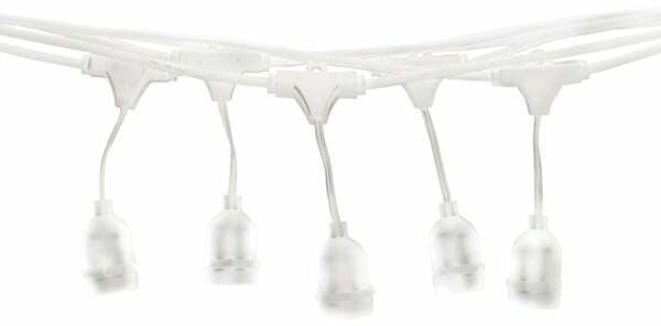 Eko-Light Girlanda EKO 7066 15m z żarówką filamentową 15x0,5W biały EKO7066