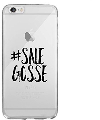 Moxie Dirty Kid Design miękkie etui do iPhone 6 Plus etui - czarne WORDINGIP6+SALEGOS