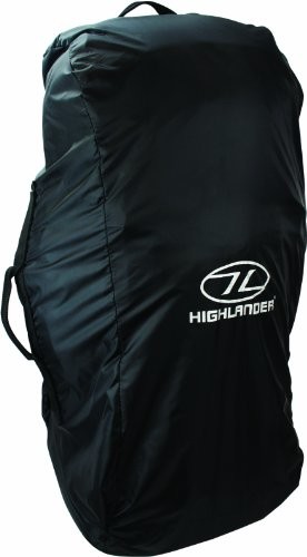 Highlander Waterproof Large 80 100L plecak Combo Cover, czarny ACC007-BK