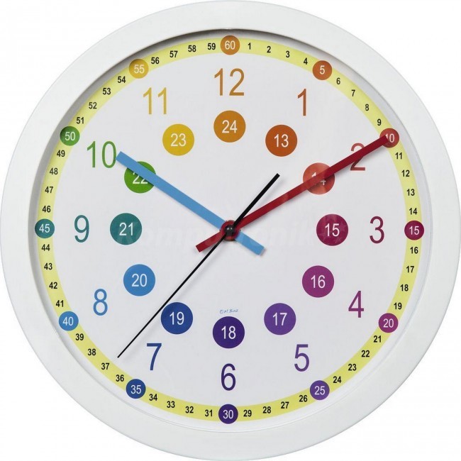 Hama Zegar Ścienny Easy Learning 001863950000