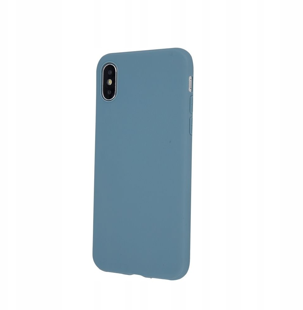 Nakładka Matt Tpu Huawei P30 Lite szaro-niebieska