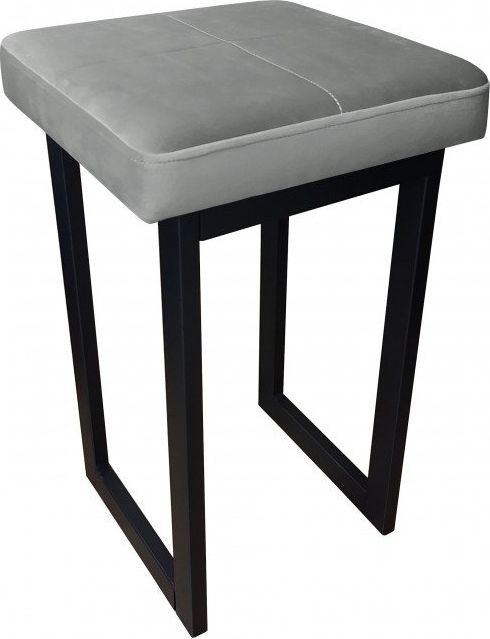 Atos Taboret MAESTRO MG VELVET szary AS-SOLID-LOFT-60CM-MG17