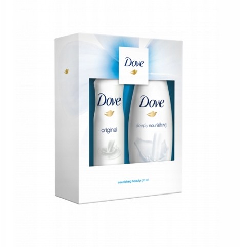 Dove Original Zestaw Dezodorant + żel pod prysznic
