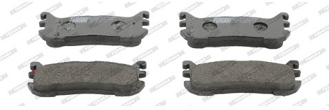 FERODO (FEDERAL-MOGUL) Zestaw klocków hamulcowych, hamulce tarczowe (FEDERAL-MOGUL) FDB1012