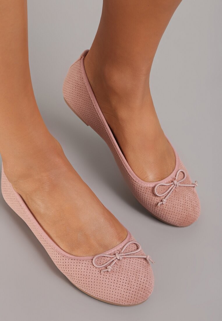 Różowe Balerinki Sthugnaela