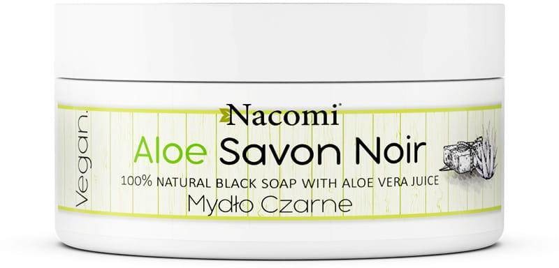 Nacomi Aloe Savon Noir aloesowe czarne mydło z sokiem z aloesu 125g 100189-uniw