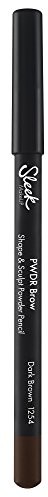 Sleek MakeUP Sleek Makeup Powder Brow Pencil, 1.29 ML Dark Brown 5029724143782