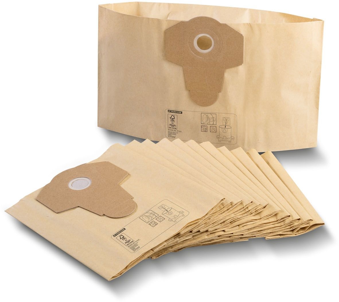 Parkside Worki do odkurzacza do pracy na mokro lu 4055334011464