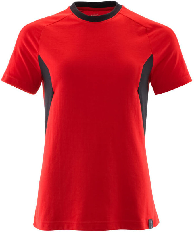 Mascot Damski T-Shirt roboczy Accelerate - Damski T-Shirt roboczy Accelerate czerwono-czarny, rozmiar S 18392-959-20209-S ONE