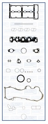 AJUSA Kompletny zestaw uszczelek, silnik 51039600