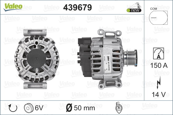 VALEO alternator nowy 439679 439679