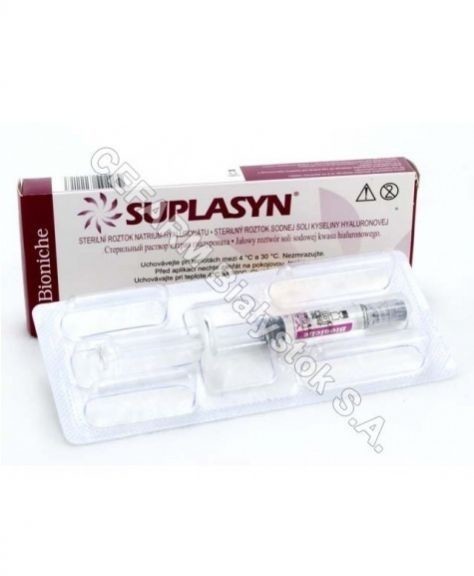 BIONICHE Suplasyn 20 mg/2 ml ampułkostrzykawka 1 szt