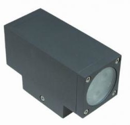 SpectrumLED Torre 2x3led Cree 45st 230v 6w Ip44 Cw Naścienne SLI003010CW