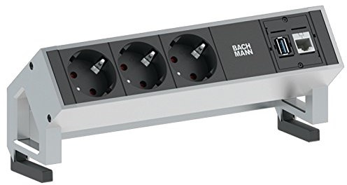 Bachmann 3x Schuko 1x CAT6 1x USB3.0 rozga$25$26ziacz (902.501)
