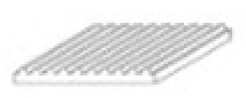 Evergreen 4526  siatki z blachy falistej, gra, 1 X 150 X 300 MM, 1.00 MM, 1 sztuki 4526