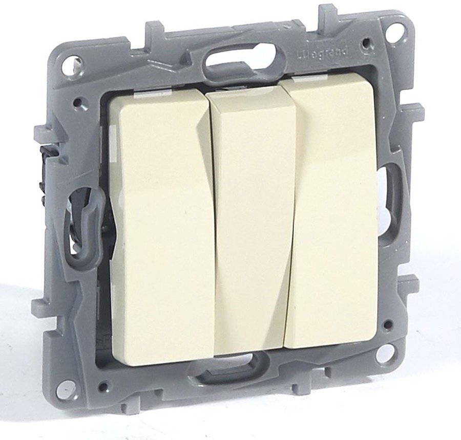 Legrand Niloe kremowy łącznik potrójny l_764603