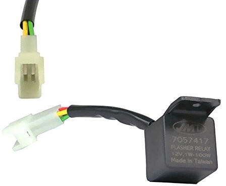 Unbekannt Relay frecce elettro Nico LED JMT 12 V 4-pin uniwersalny 4.04398E+12