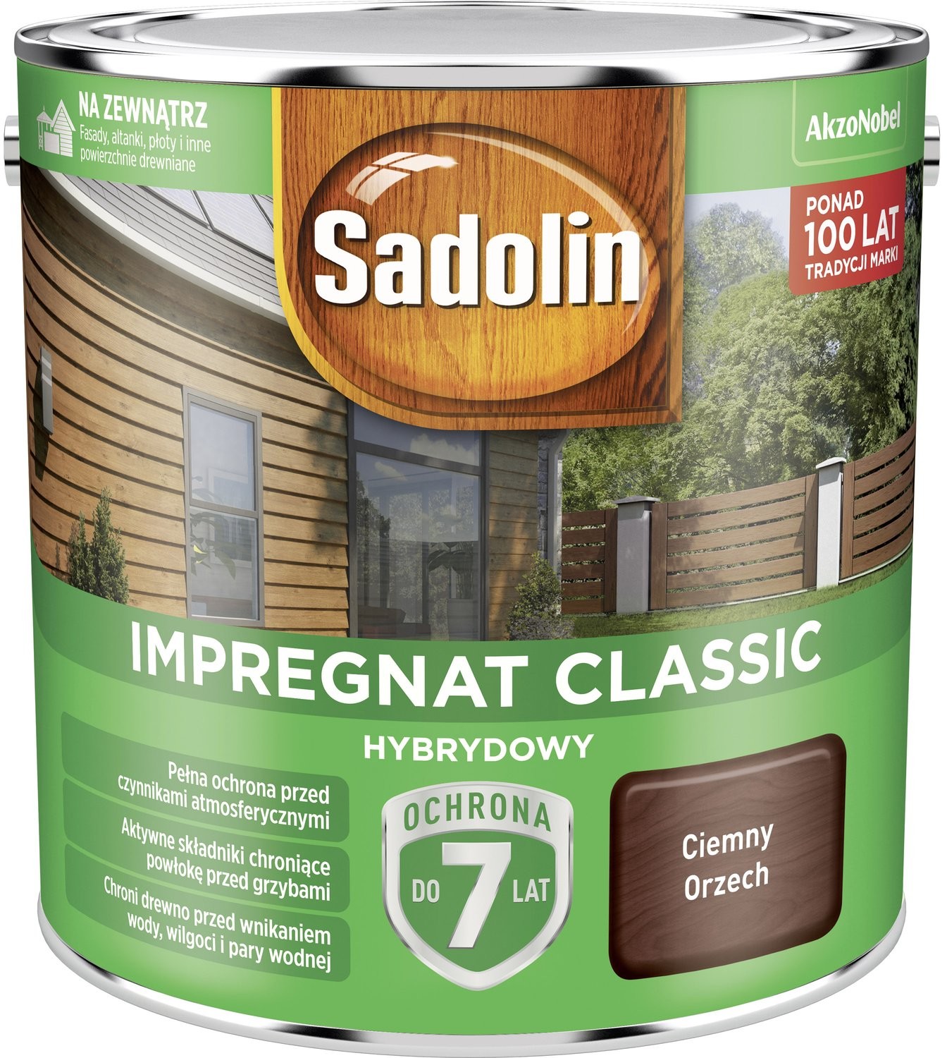 Sadolin Impregnat Classic ciemny orzech 2,5 l